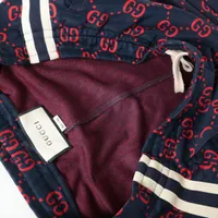 グッチ GGジャカード 18AW コットン トラックパンツ XL メンズ