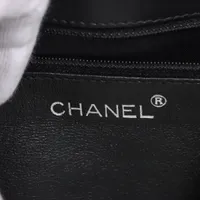 シャネル ビコローレ ラムスキン ショルダーバッグ ブラック