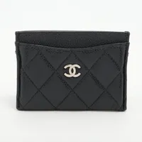 CHANEL キャビアスキン　手帳カバー　パスポートケース CHANEL - CHANEL シャネル Caviar Skin Passport case キャビア
