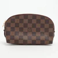 【国内直営即発】LV ポシェット・コスメティック★ダミエ ルイヴィトンポシェット コスメティック 14137 ブラウン