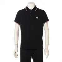 MONCLER ブラック ポロシャツ M メンズ MONCLER (モンクレール) - ポロシャツ【サカゼン公式通販】