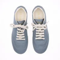 PRADA レザースニーカー　8 1/2 プラダ レザー スニーカー 8 1/2 メンズ ブルー 2EG430 箱あり