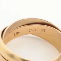 カルティエ トリニティ リング 750(YG×PG×WG) 7.8g 53 A3803223