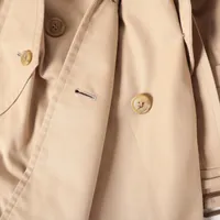 バーバリーズ ポリエステル トレンチコート S-110 レディース