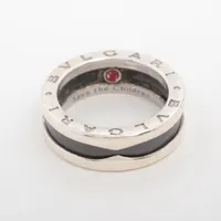 ブルガリ　セーブザチルドレン　リング　925 16号　ビーゼロワン BVLGARI - ブルガリ リング セーブザチルドレン ビーゼロワン B