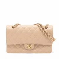 【幅広く使えるデザイン☆】CHANEL ダブルチェーンバッグ☆ シャネル マトラッセ25 キャビアスキン ダブルフラップ ダブル