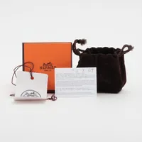 TA　極美品　エルメス　ルカデ　スカーフリング　シェーヌダンクル　箱付き HERMES 極美品△HERMES エルメス ルカデ シェーヌダンクル