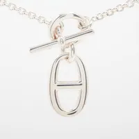 エルメス シェーヌダンクル アミュレット ネックレス 925 10.0g
