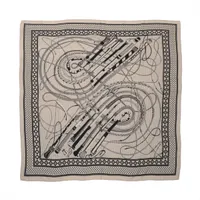 エルメス ストール シルク パステル タグ付き CHARMES DES