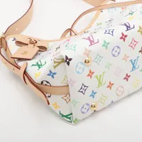 ヴィトン LV×TMxマルチカラー キャリーオール NM PM M13661 ホワイト