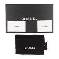 箱付き CHANEL シャネル　ココマーク マトラッセ レザー フラットパンプス CHANEL - 箱付き美品 CHANEL シャネル ココマーク エンボス