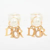 7/21まで出品　お値下げ　ディオール　トライバルピアス　マットピンクxゴールド ディオール Dior Tribales ディオール トライバル ピアス(両耳用