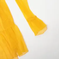 【GUCCI】シルクシフォンミニドレス GUCCI シルクボタニカルプリントシャツミニワンピース｜ハイ