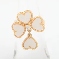 15日まで限定最終値下げ ヴァンクリーフアーペル ⭐︎ペルレリング YG 💎💍 New ring 値上げ前に何とかお迎えする事ができました