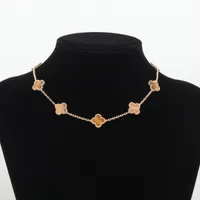 ヴァンクリーフ&アーペル ヴィンテージアルハンブラ 10P タイガーアイ