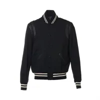 Reginapary paris フランス　ブラック スエード レザージャケット サンローランパリ 20年 スエード レザージャケット 48 メンズ