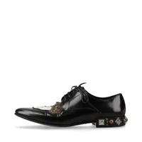DIOR HOMME ストラップ レザーシューズ 41サイズ ディオールのシューズでフォーマルに遊び心をプラス──特集