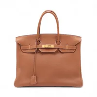 エルメス HERMES バーキン35空箱　レインカバー、保存袋付き バーキンカーゴ35”特別仕様のボックスと保存袋で織りなす