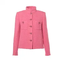 Chanel シャネル ジャケット 23c クルーズ P73986 34 ピンク CHANEL シャネル ジャケット レディース34 ピンク コットン