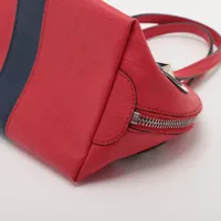 グッチ チルドレンズ レザー ハンドバッグ レッド 432695