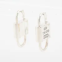 ティファニー ピアス(両耳用) 925 13.9g シルバー ラージ ダブル