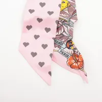hermes エルメス ツイリー　ジャングルラブラブ　ピンク HERMES(エルメス) JUNGLE LOVE LOVE ジャングルラブラブ