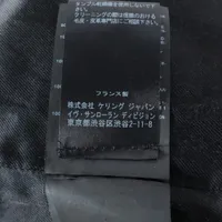 サンローランパリ テディ 15年 ウール ブルゾン 34 レディース
