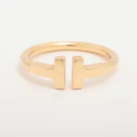 ★Tiffany&Co.★ Tワイヤー ダイヤリング Au750 定価47万 ☆Tiffany&Co.☆ Tワイヤー ダイヤリング Au750 定価47万 - メルカリ