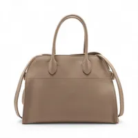 THE ROW ザロウ　フラット　マイクロ　サークルハンドバッグ　スエード　新品 ザ ロウ THE ROW THE ROW ハンドバッグ 90's Bag W1281 L97