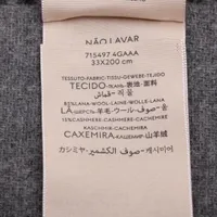 グッチ 715497 インターロッキングG マフラー ほうろう グレー