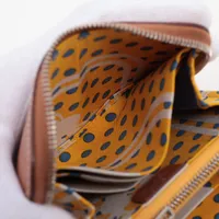 美品　エルメス ヴォーエプソン アザップコンパクト シルクイン コインケース エルメス アザップ コンパクトミニ シルクイン ヴォーエプソン