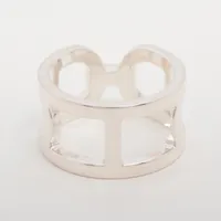 【新品未使用】 HERMESエルメス　エヴァー　シェーヌダンクル リング　52号 HERMES】エルメス エヴァ シェーヌダンクル リング (HERMES/指輪