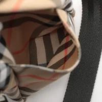 バーバリー ノバチェック フォンポーチ キャンバス ショルダー