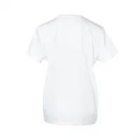PRADA◆Tシャツ/L/コットン/ホワイト/DNA604// Prada logo-embossed Cotton T-shirt | White | FARFETCH