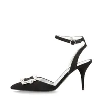 プラダ スタッズ パンプス　サンダル　34 スエード PRADA - PRADA プラダ スエード ヒール サンダル 表記サイズ:36