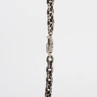 クロムハーツ スモールCHクロス Wベイル ネックレス 925 57.1g