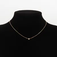 カルティエ ダムール XS ダイヤ ネックレス 750(YG) 2.1g