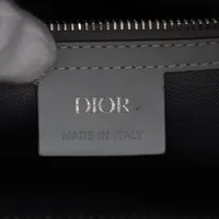 【極美品】ディオール ランゴCDダイヤモンド ビジネスバッグ 2way ブラック ブラック（黒）系 Dior CD Diamond(ディオール CD ダイヤモンド