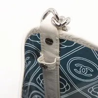 CHANEL 難あり　パテントレザー　アイコン　シルバー　ショルダーバッグ シャネル ココマーク ビニールxパテントレザー チェーン