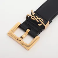 saint laurent paris ベルト　ブラック　レザー　カサンドラ 2107400194891-1.jpg