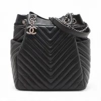 シャネル 24S ホーボーバッグ ラムスキン ブラック ホーボーバッグ CHANEL(シャネル) ハンドバッグ(レディース) 3