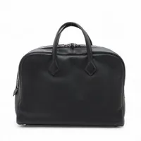 エルメス ヴィクトリア40 トリヨンクレマンス キャバン シルバー金具 U