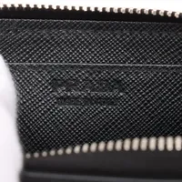 プラダ サフィアーノ 2MM003 レザー コインケース ブラック