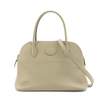 エルメス ボリード27 ヴォースイフト セージ シルバー金具 X