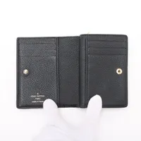 未使用級❗️ ルィヴィトン　M80151 ノワール コンパクトウォレット IC ルイ ヴィトン Louis Vuitton 二つ折り財布 ポルトフォイユ