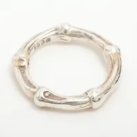 ティファニー　ヴィンテージ　バンブーブレス　1996 シルバー925 ▪︎ vintage tiffany 1996 bamboo ring 8-11号 sold out bamboo