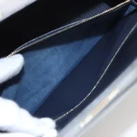 アリーナ　ケリーブルック エルメス ケリー28 エバーカラー ブルーザンジバル シルバー金具