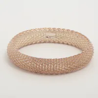 ■TIFFANY&CO.　ダイアゴナル　バングル　925 ティファニー オープンダイアゴナル バングル 925 28.6g