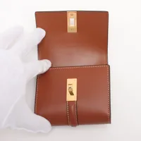セリーヌ スモールトリフォールドウォレット16 レザー