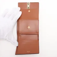 セリーヌ スモールトリフォールドウォレット16 レザー